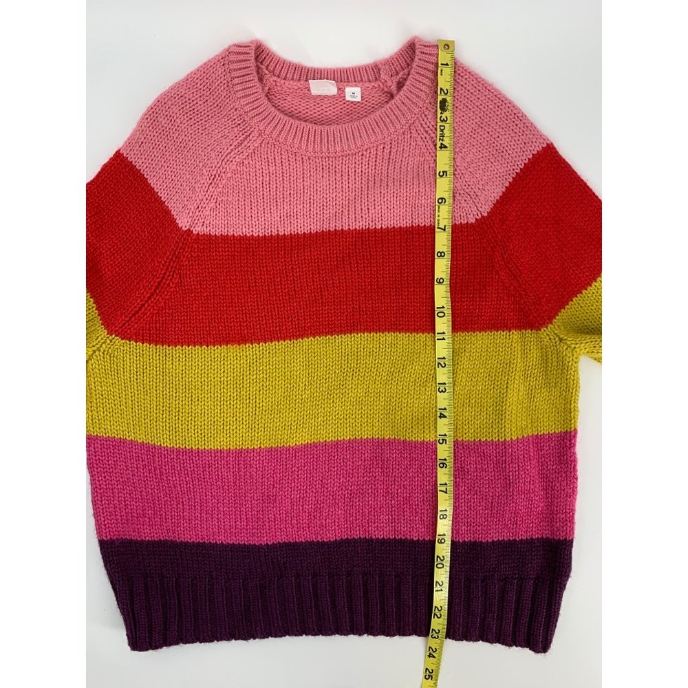 Gap Colorful Striped Sweater Size M - Picture 6 of 7
